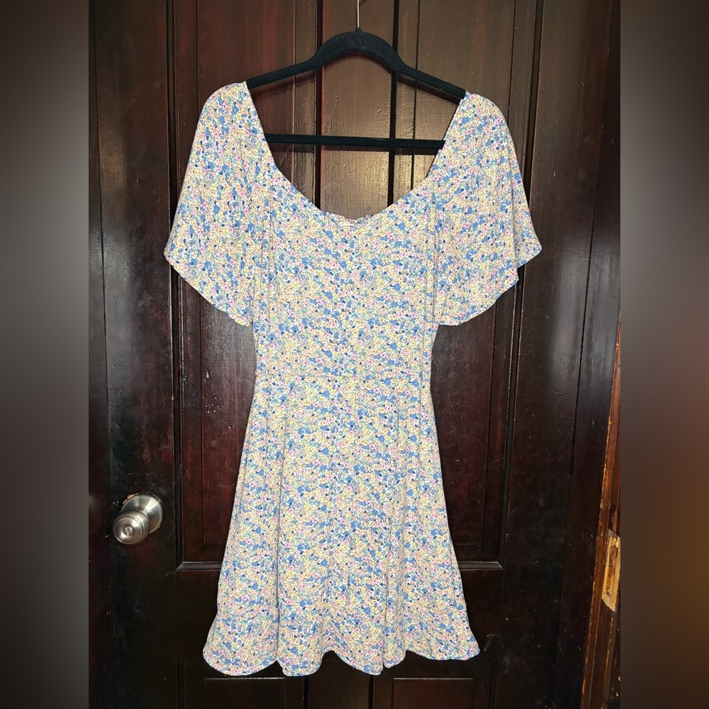 Sienna Sky Multicolor Floral Midi Dress
